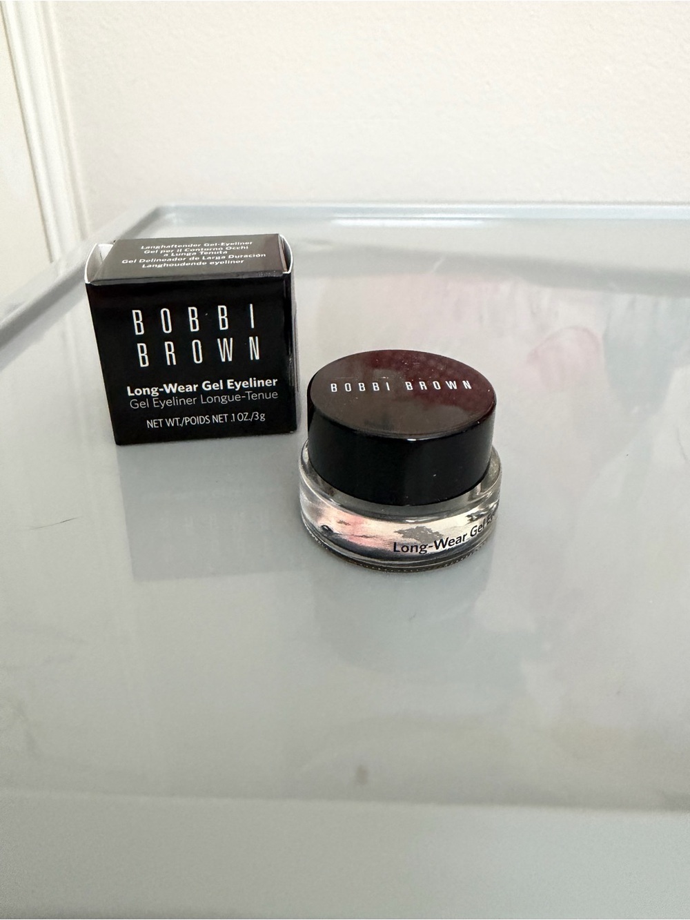 Bobbi Brown Long-Wear Gel Eyeliner Ivy Shimmer Ink 14 3g Discontinued Box